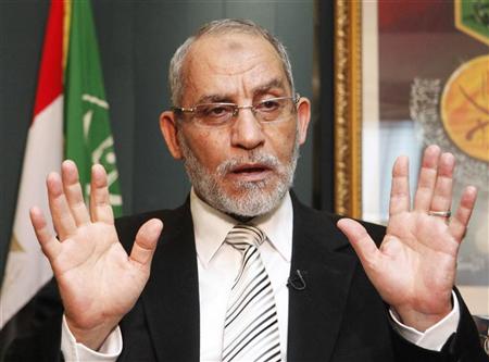 د. محمد بديع المرشد العام لجماعة الاخوان المسلمين