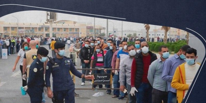 المصريون العالقون بالكويت